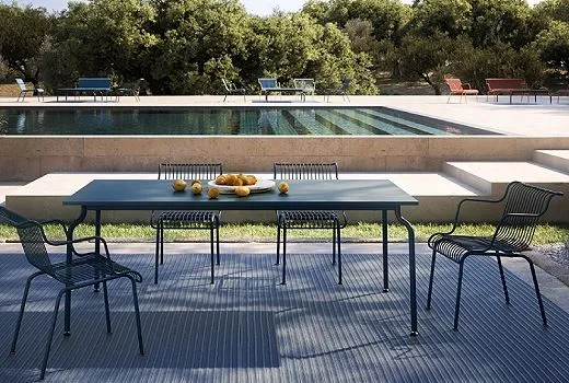 Hotel Outdoor Metal Table And Chairs