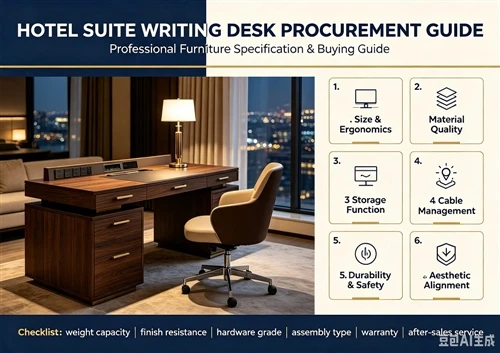 Professional Procurement Guide for Hotel Suite Writing Desks